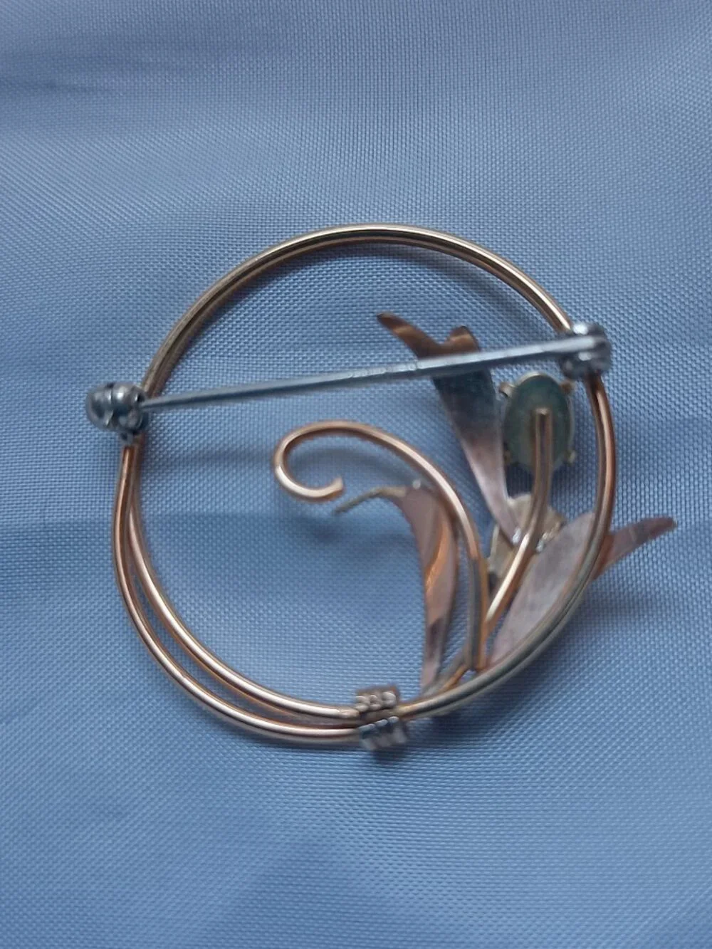 Krementz Floral Brooch